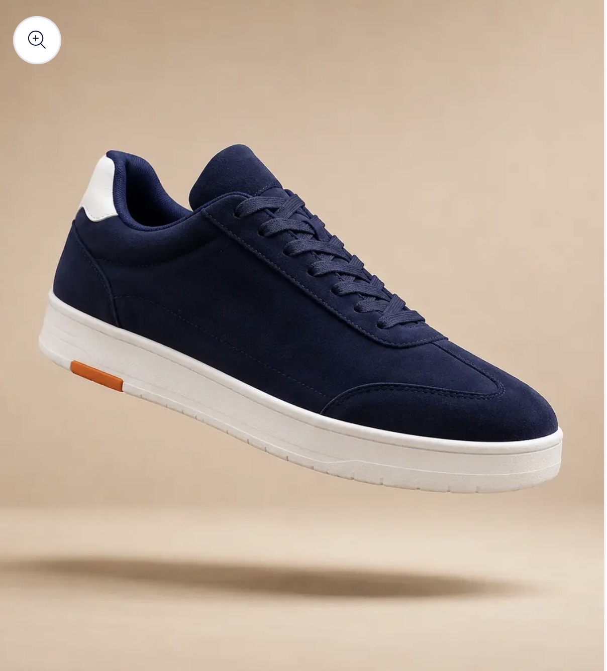 Esmara Men’s Premium Leather Sneakers Blue